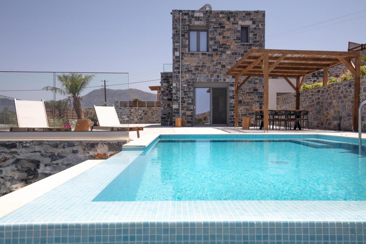 Acantha Villas Mokhlos Bagian luar foto